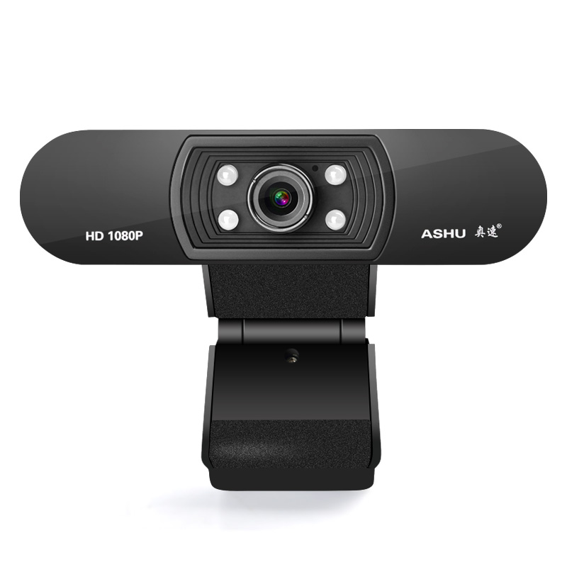 ASHU HD Webcam Desktop PC Laptop Video Conference 1080P w Microphone