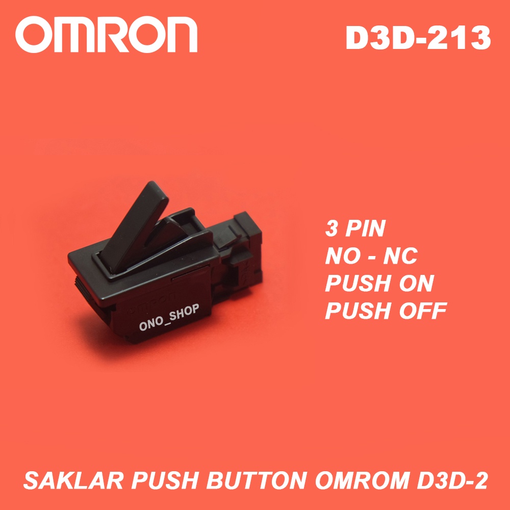Omron D3D-2 - Saklar Push Button