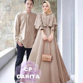 Carita Couple Keluarga  MC Fashion Muslim Baju  Wanita  