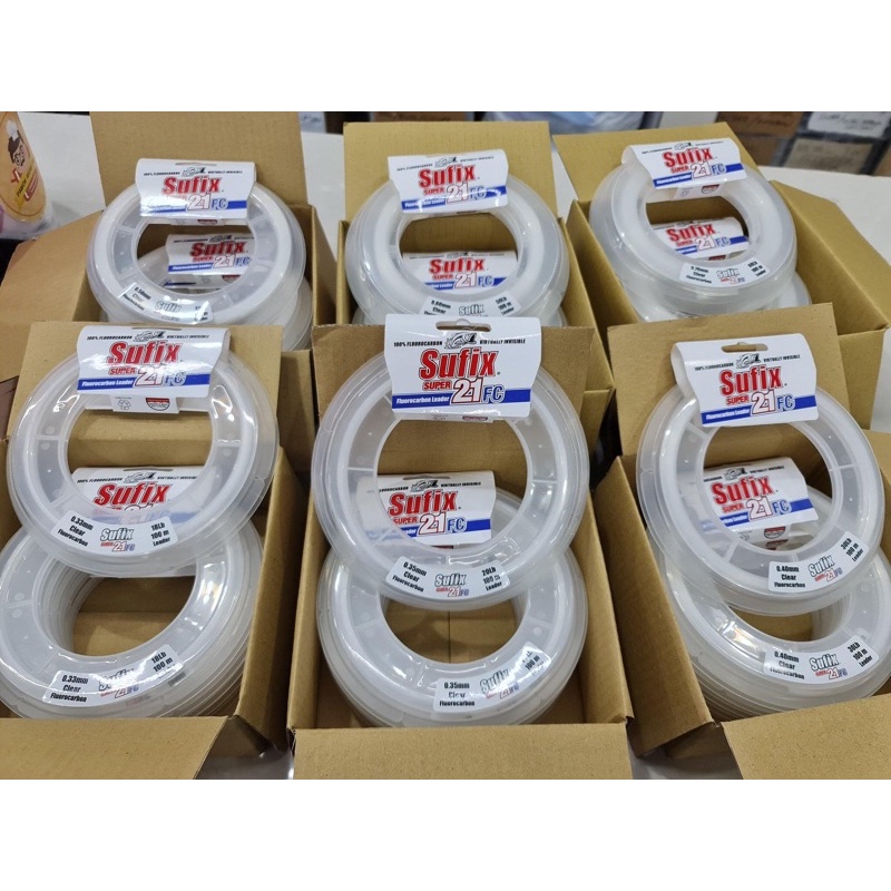 SUFIX FLUOROCARBON SUPER 21 FC panjang 100m