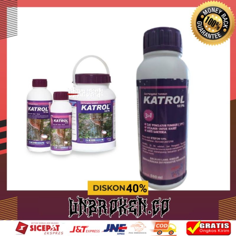 Katrol obat perangsang getah karet 500ml