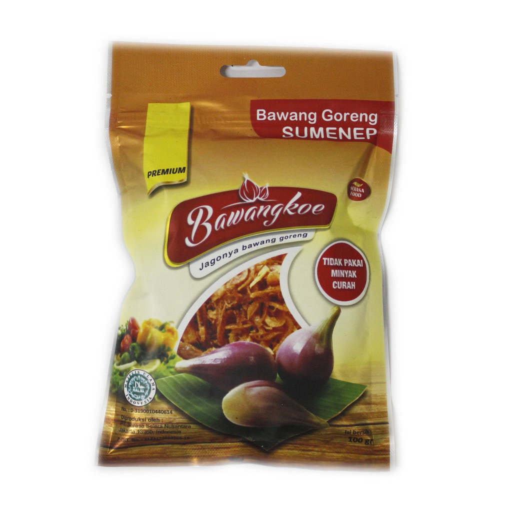 

BAWANGKOE BAWANG GORENG SUMENEP 100G