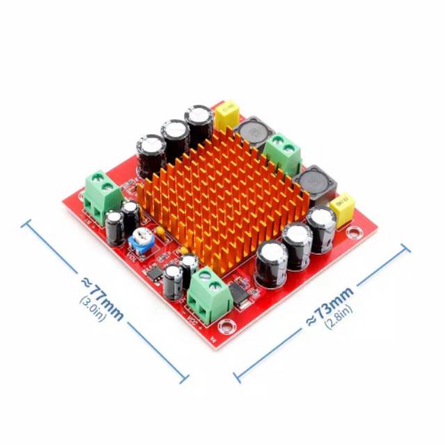 Power amplifier class D TPA3116D2 Mono 150watt