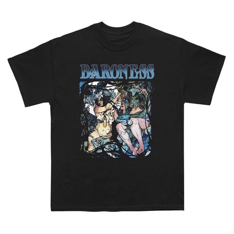 BARONESS “BLUE RECORD” - NEW STATES APPAREL BAND TSHIRT