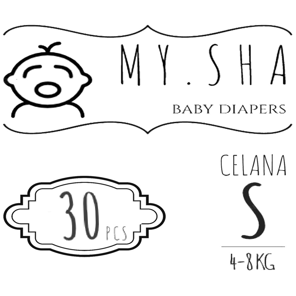 Popok Celana S 30 curah Mamamia / yoa / fluffy pampers diapers murah pants