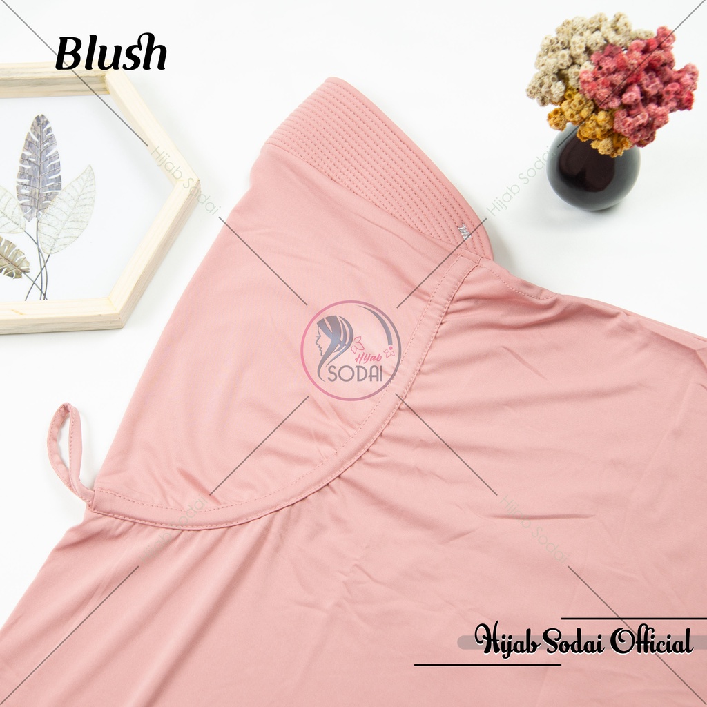 KHIMAR SERUT JOKOWI M | BERGO ADIBA UKURAN M-Blush