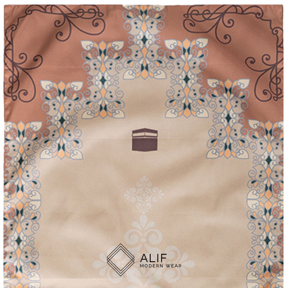 ALIF SAJADAH GENGGAM TRAVEL / SAKU / PORTABLE / WATERPROOF ( ALIF MODERN WEAR SJG-0147 )