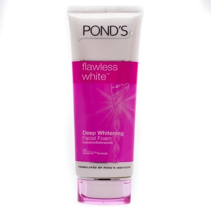 Ponds Flawless White Facial Foam 100 Gr (Sabun Wajah)