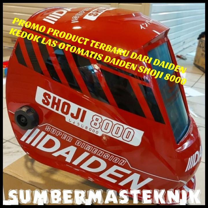 Kedok Las Otomatis Daiden Shoji 8000 Topeng Las Helmet Autodark Daiden