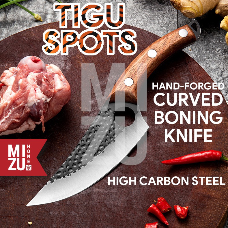 MIZU TIGU 15cm 6inch YangJiang Boning Knife Pisau Daging Tulang Hardened Stainless Steel 420-6