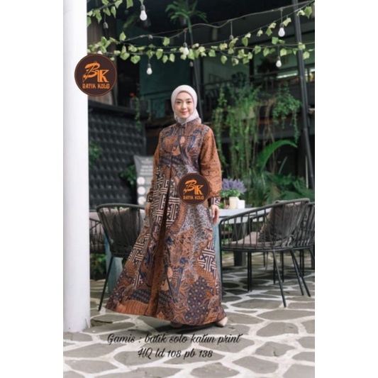 Gamis Batik Solo