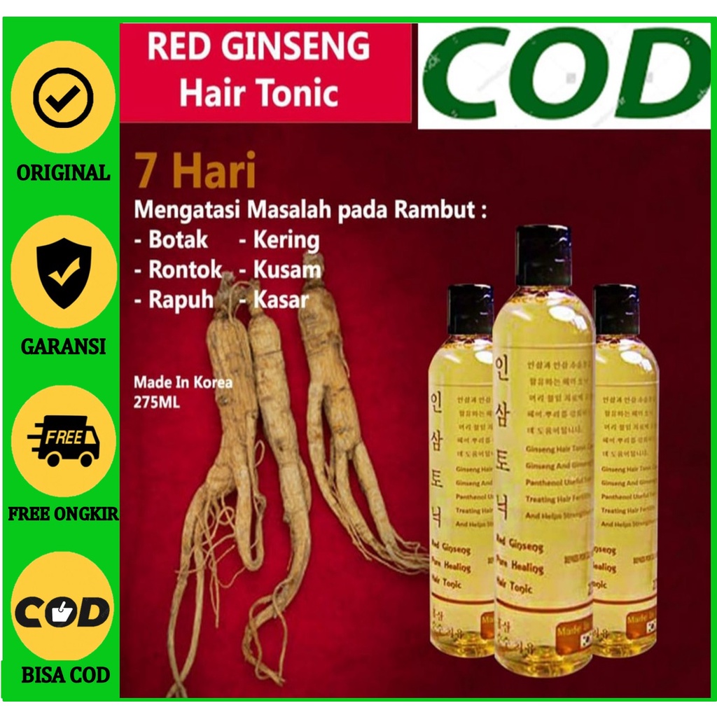Penumbuh Rambut Botak Penyubur Rontok Untuk Wanita Pria Alami Cepat Bio Herbal Hair Tonic penumbuh r