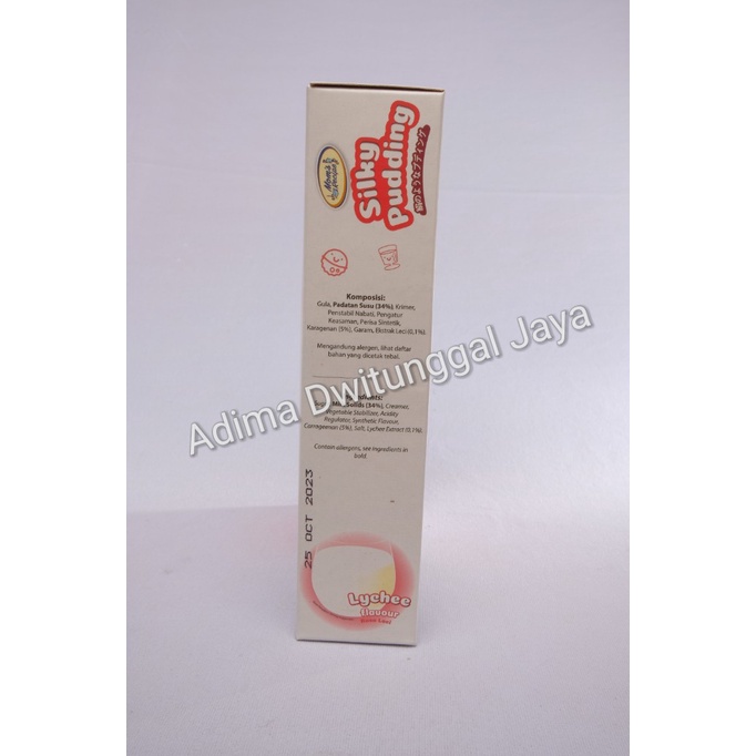 Puding / Silky Pudding Lychee / Pudding Silky Leci 155gr