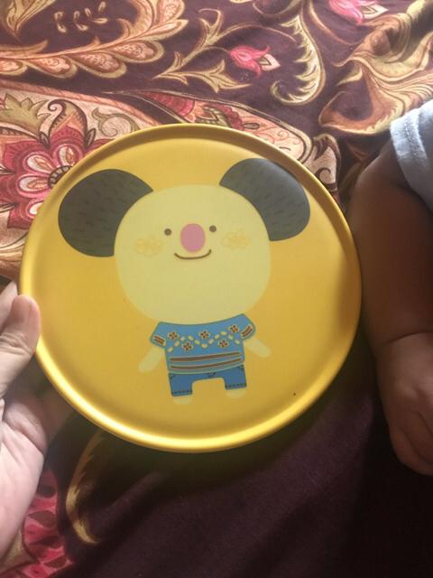 Rumauma Tatakan Piring Anti Slip Lucu Anak Foodgrade Bpa Free Fiber