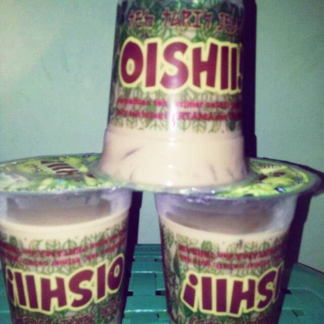 

Teh tarik jelly OISHI CUP 330 ml