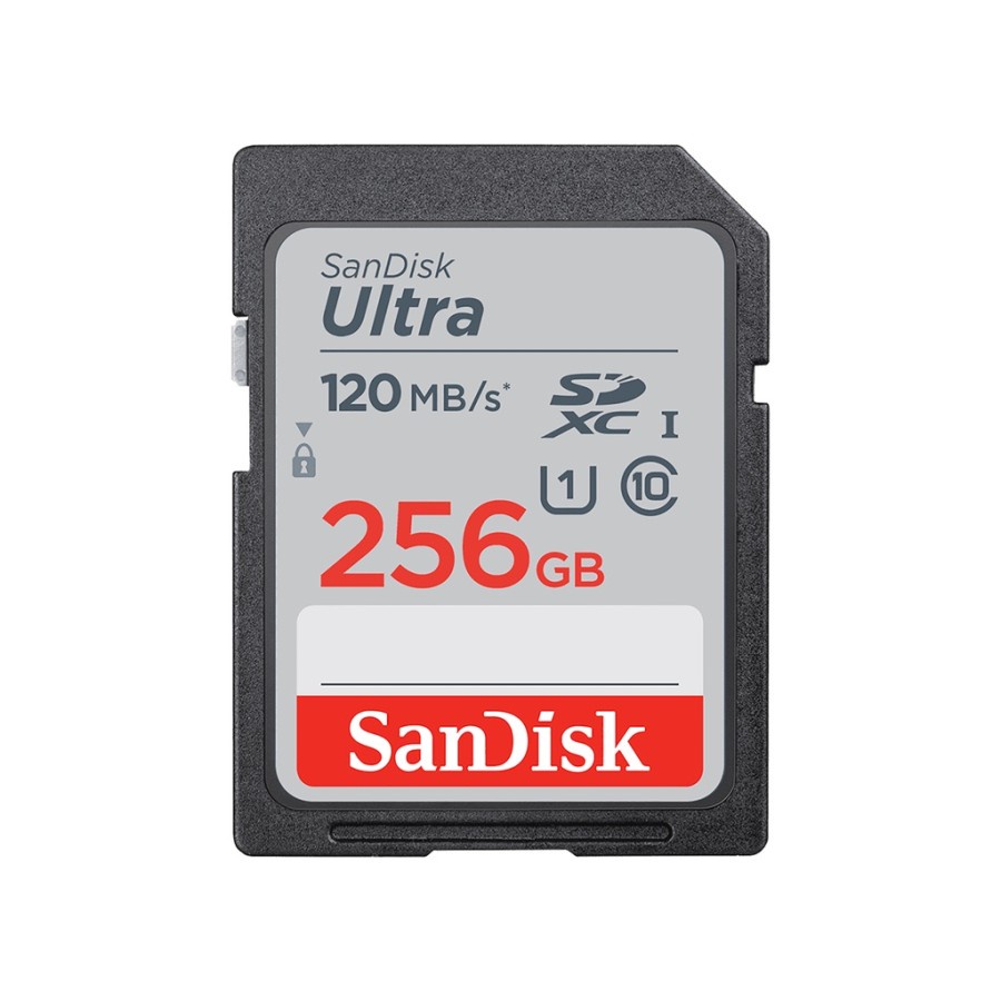 SanDisk Ultra SDXC / SD Card 256Gb 120MBps Class 10