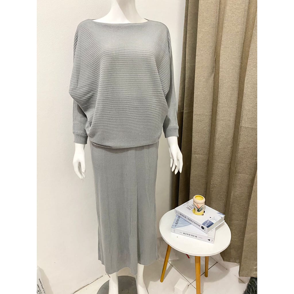 ONE SET BATWING + ROK KNIT/BATWING OVERSIZE KNIT