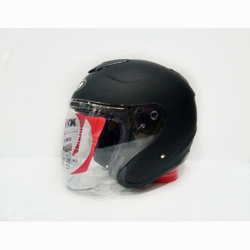 Helm KYT KYOTO Hitam Dop ORIGINAL