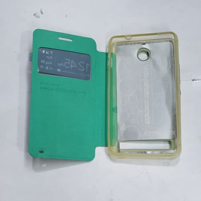 SONY XPERIA E1 / D2105 sarung flip cover ume/ sarung model buku