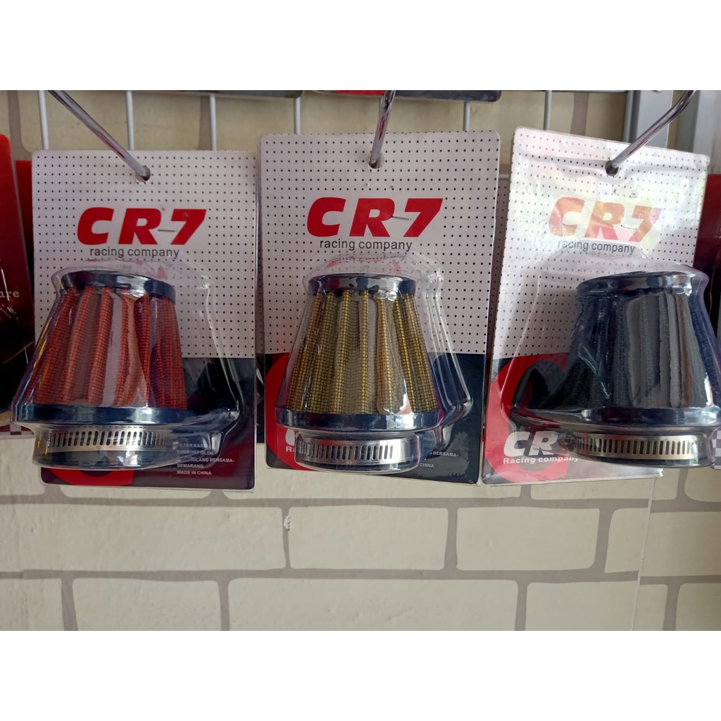 Filter Udara Jamur Besar / Carbu Motor Variasi merk CR7 Uk 48,42,35 Mm