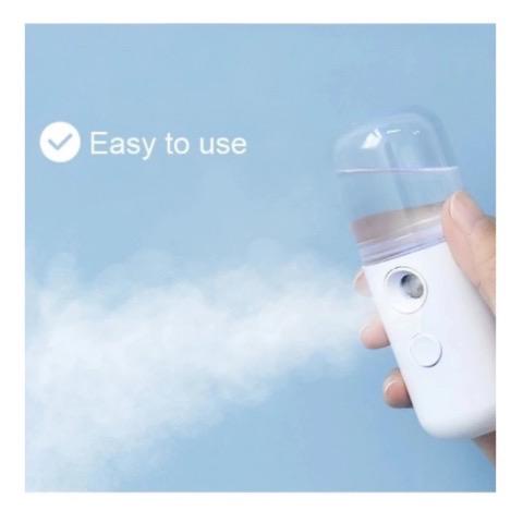 [✅COD] Nano Spray Portable / Mist Sprayer Perawatan Wajah Pelembab Wajah Mini USB nano seprai