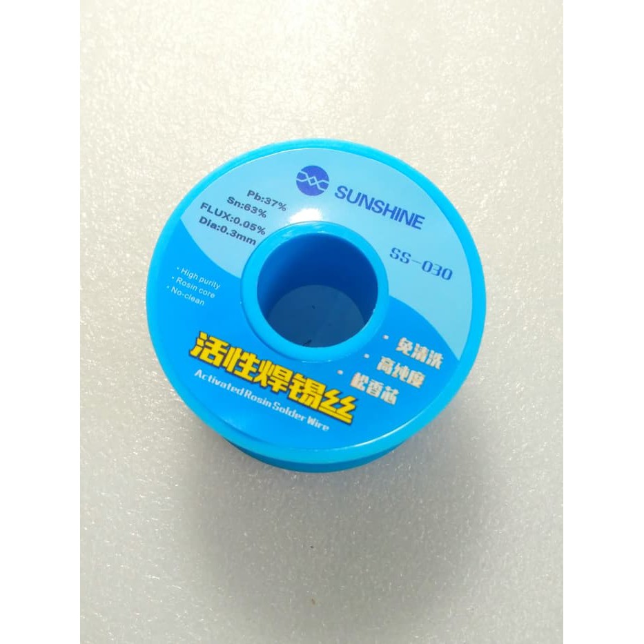 TIMAH GULUNG SUNSHINE 0.3 SS-030 TIMAH SOLDER