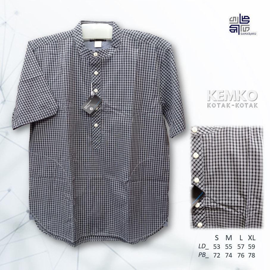 BAJU KOKO KOTAK KOTAK