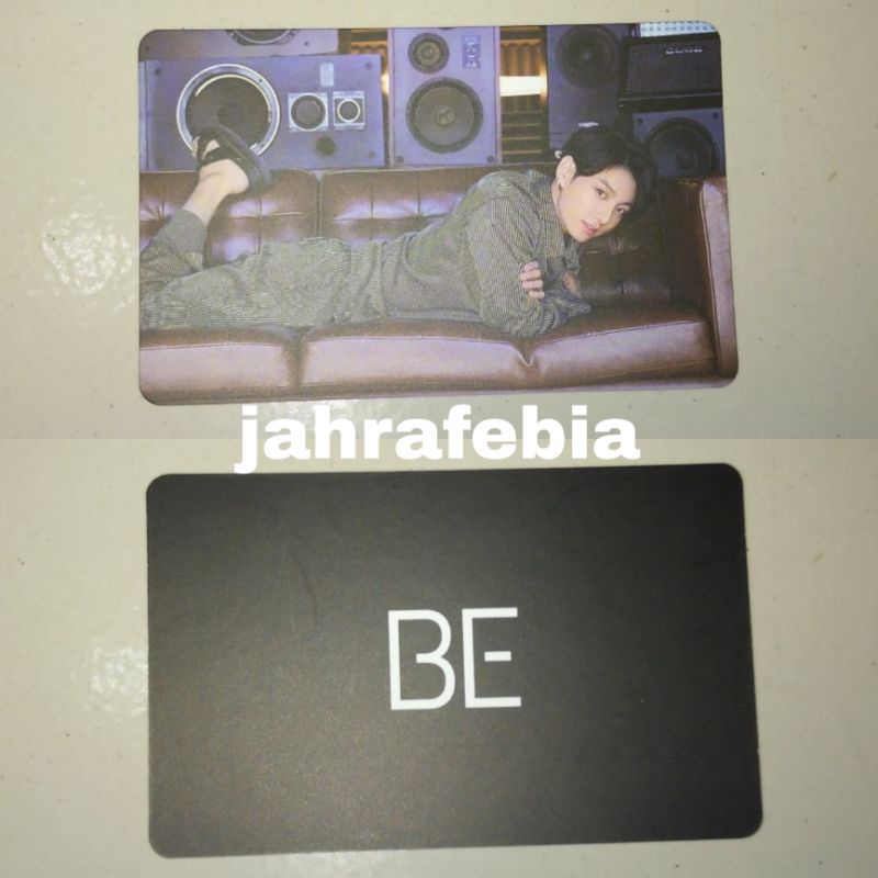 Photocard BTS BE ESSENTIAL JUNGKOOK