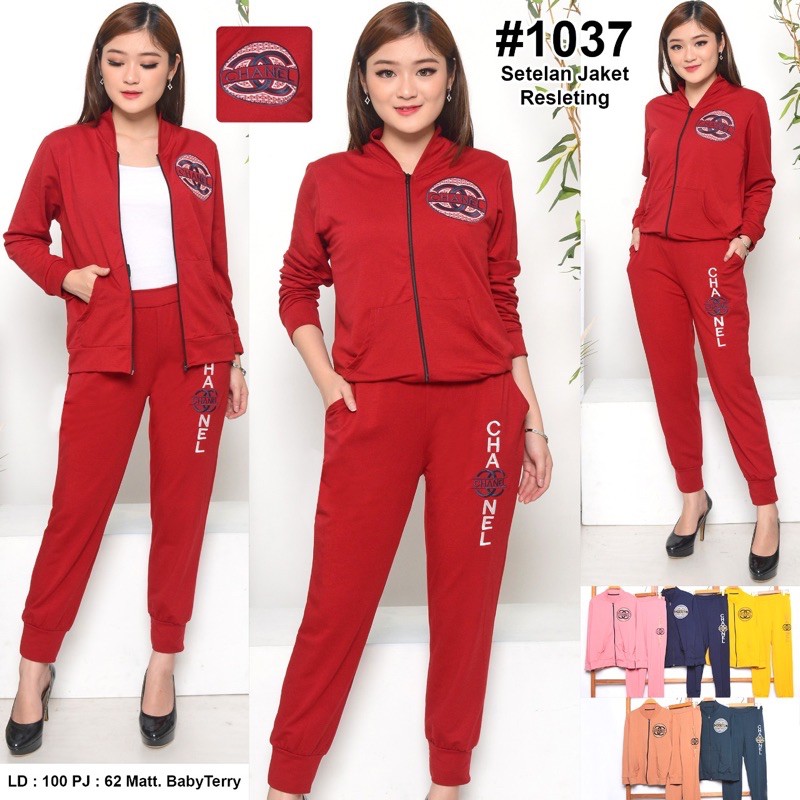 SETELAN WANITA BABYTERRY JAKET