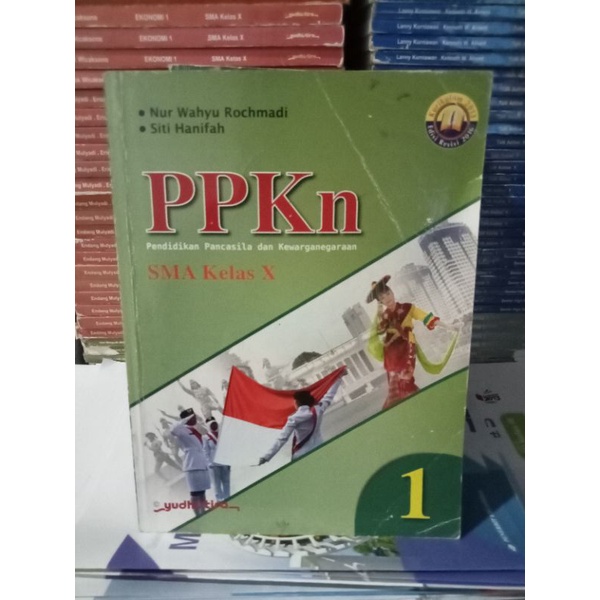 buku PPKn kelas 10 SMA Yudhistira