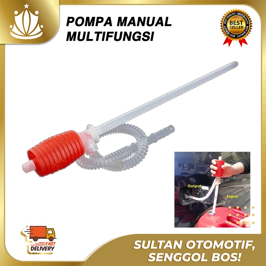 Pompa Bensin / Pompa Minyak / Pompa Air Aquarium / Pompa Manual Tangan