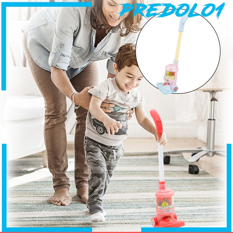 Predolo1 Mainan Vacuum Cleaner Mini Untuk Anak Bermain Peran