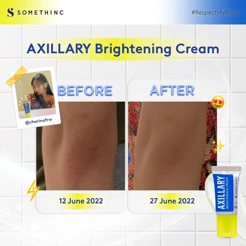 SOMETHINC Axillary Brightening Cream Krim Ketiak Lipatan Hitam