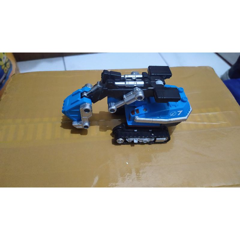 Dx gogo Shovel megazord Boukenger overdrive