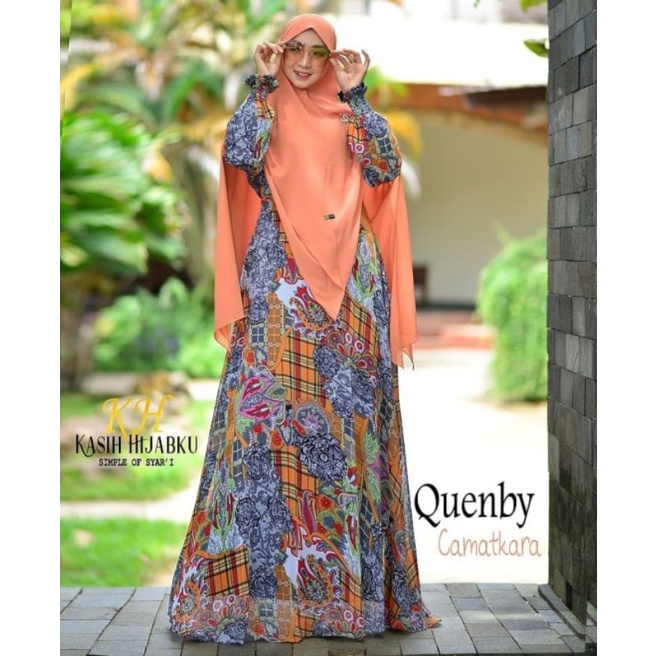 QUENBY CAMATKARA / ORIGINAL KASIH_HIJABKU / GAMIS AJA