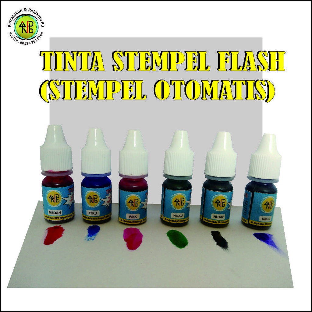 Jual Tinta Refill Stempel Otomatis Stempel Warna Stempel Trodat