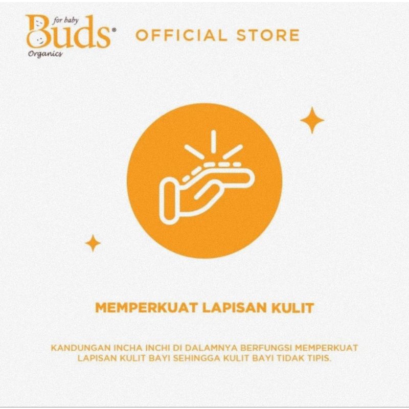 Buds Organics Infant Massage Oil 100 ml - Minyak Pijat &amp; Gosok Bayi