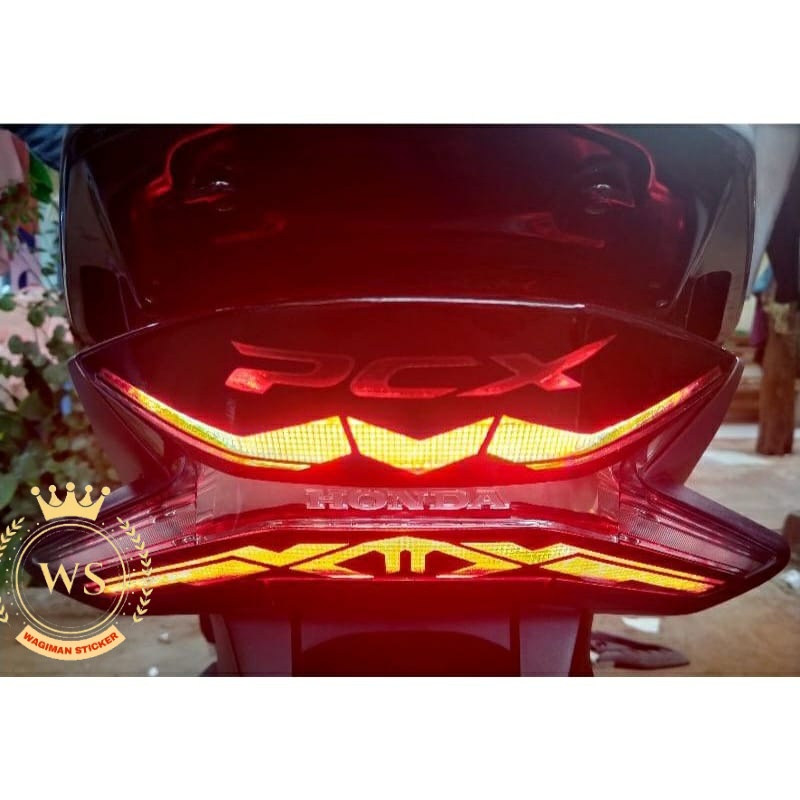 Sticker Lampu Belakang Pcx 150 Sticker Stoplampu Pcx 150