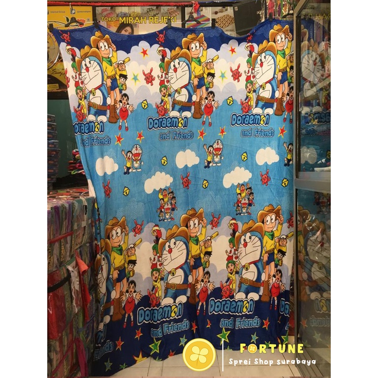 Selimut Bulu Murah Halus 160x200 Tanpa Merk