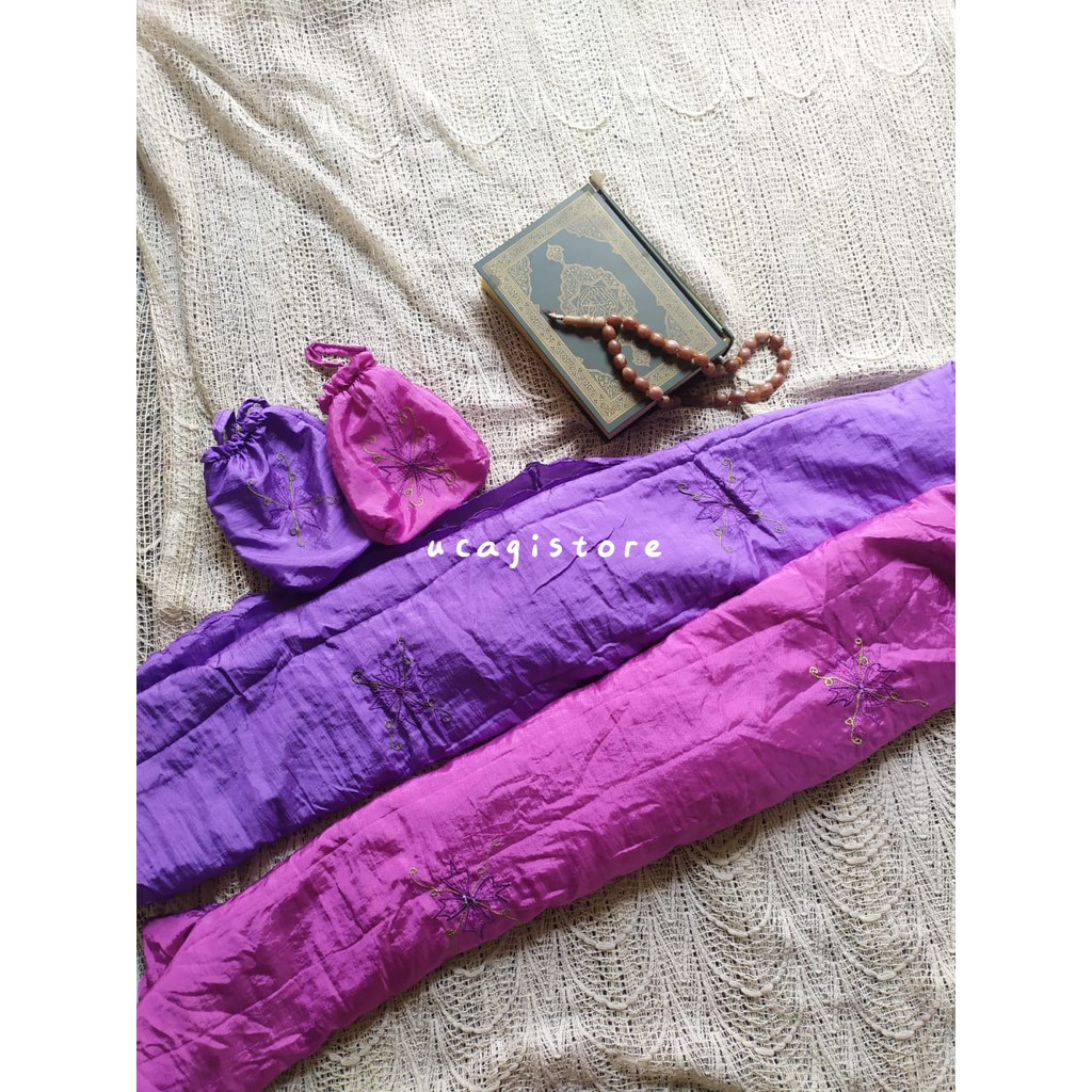 MUKENA TRAVELING TERUSAN POLOS - MUKENA DEWASA