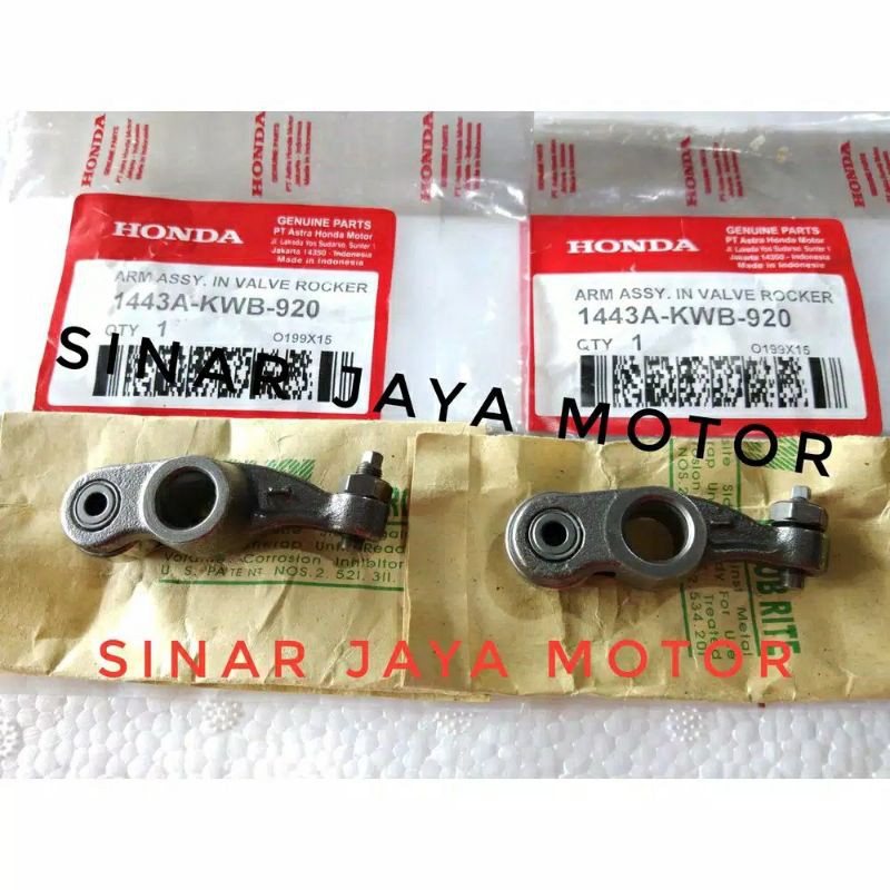 Platuk pelatuk roller rocker arm blade in in harga sepasang original