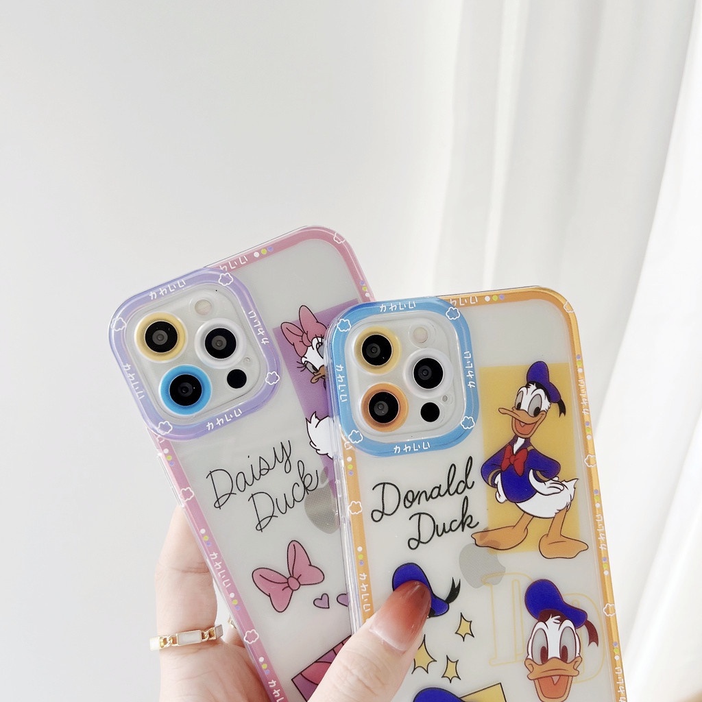 Soft Case Motif Disney Donald Duck Untuk Realme 8i 9i C35 C21Y C25Y C25 C25S C11 2021 C25S C15 C12 C2 C3 Realme5 5i 6i