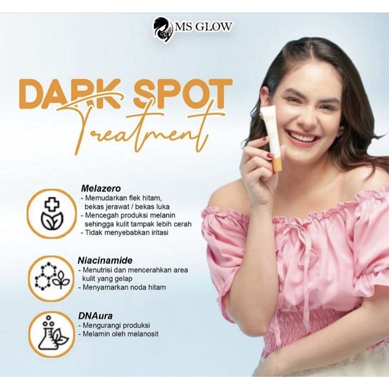 【Official Store】MS GLOW Acne spot Darkspot Pore away Msglow Spot Treatment