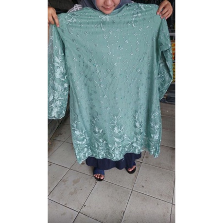 TUNIK TILE JUMBO LD 130.KEBAYA MODERN.KEBAYA TILE.BAJU KEBAYA-2