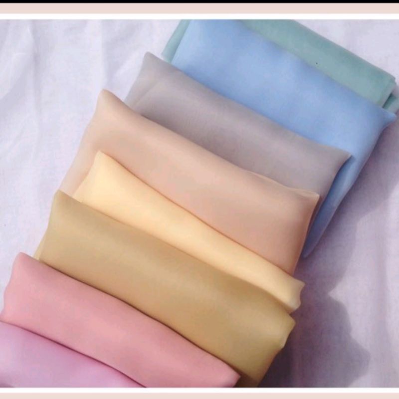 kain organza ukuran -+35×50 cm