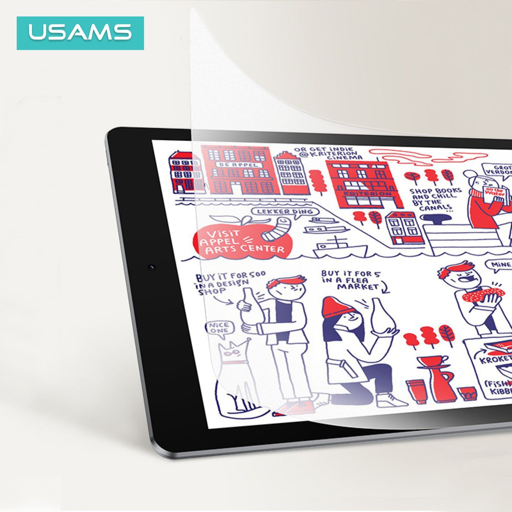 USAMS BH659 Anti Bacterial Paper–Screen Protector For iPad Air 4