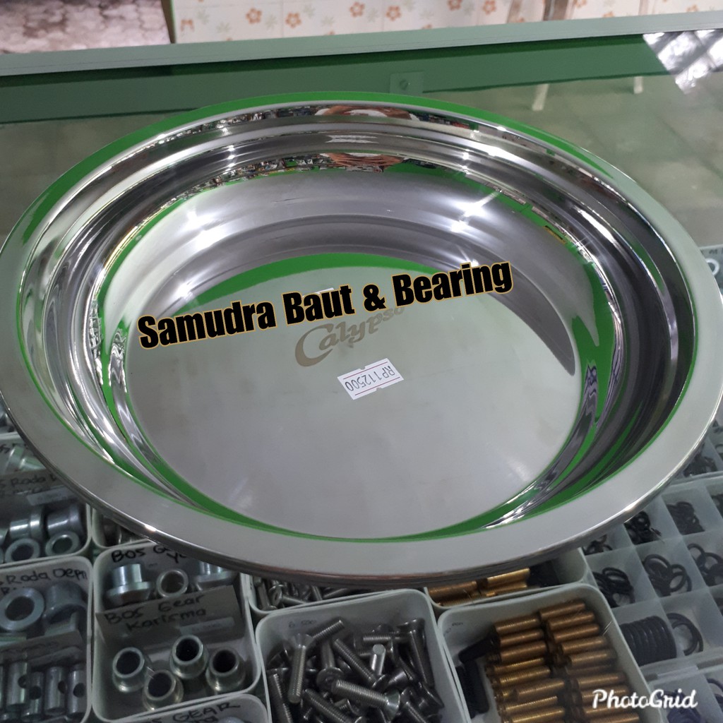 Piring Stainless 24 26 28 Calypso ASLI