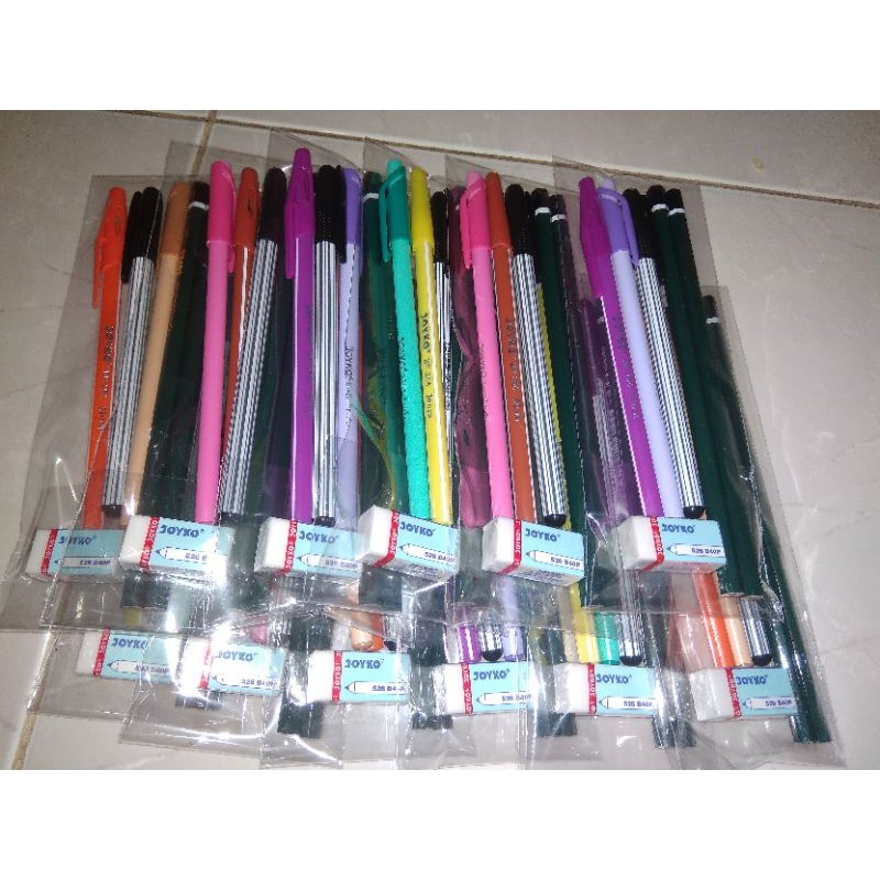 

paket Atk Joyko 6pcs