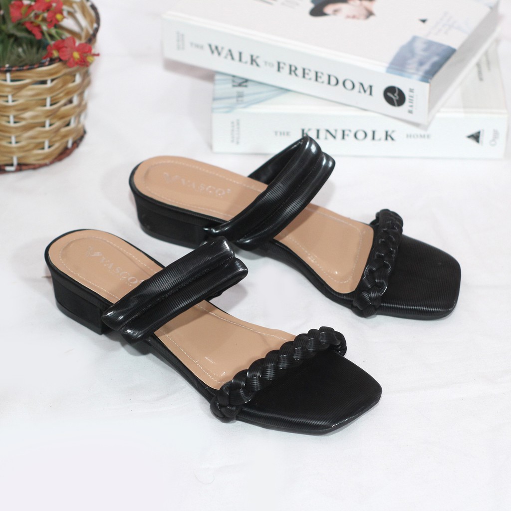 Milicca Sandal Wanita Hak Tahu 3 cm Datilia