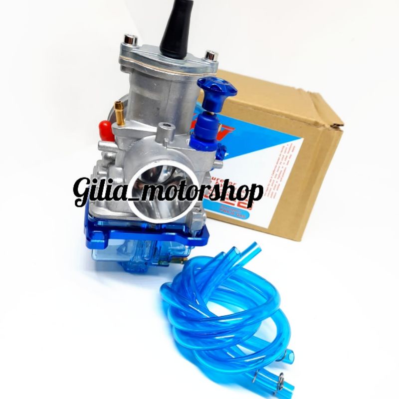 karburator Karbu Pwk28 - pwk30 - pwk32 - Pwk34 Mika Biru Transparan Keihin Racing Carburetor Karbu